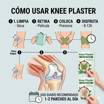 Parches de Alivio del Dolor de Rodilla 12pcs