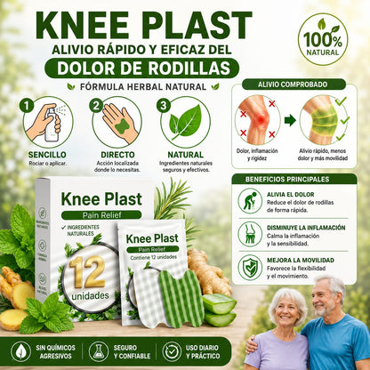 Parches de Alivio del Dolor de Rodilla 12pcs
